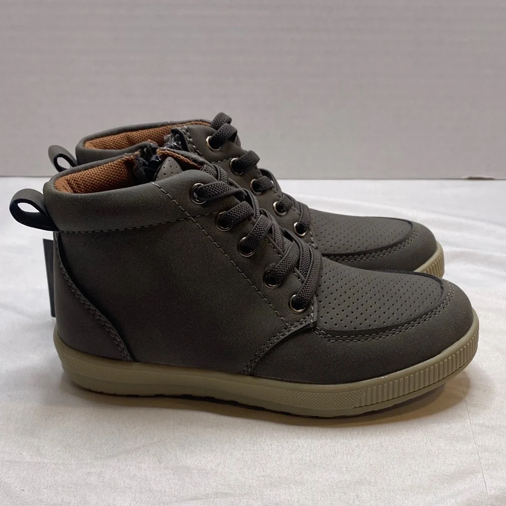 Deer Stags Kids Nolan Jr Size 12M‎ Grey Boots